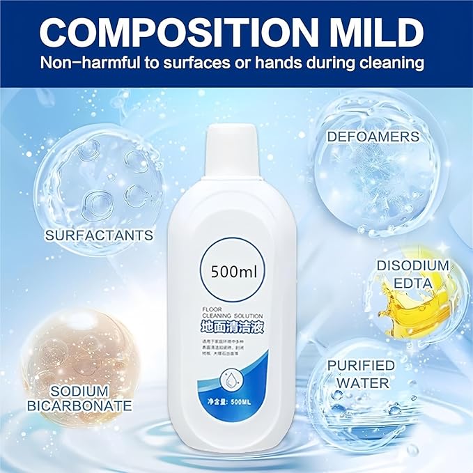Cleaning Solution Compatible with Tineco Floor ONE S3 S5 Pro2 Combo S7 Pro Efficient Robot Vacuum Cleaner Liquid Accessory Floor Care Maintenance Agent