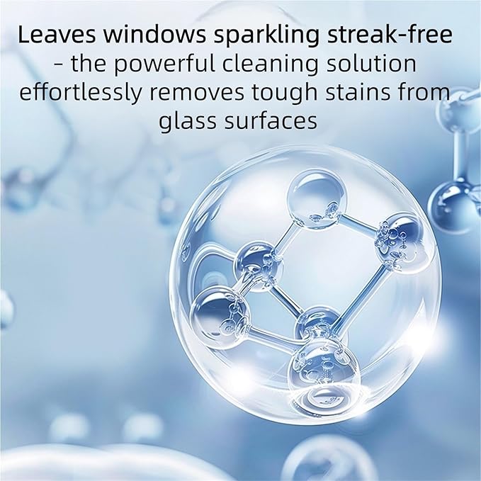 Window Cleaning Solution Compatible With ECOVACS Winbot W1/W1S/W1 Pro/W1s Pro/W2 Pro/W2s Pro/w960 W2 Omni(2 packs)
