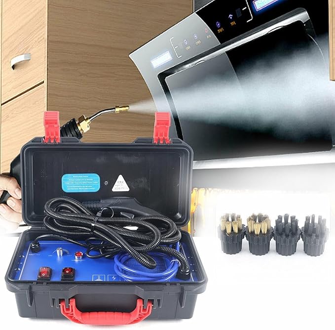 Handheld Steam Cleaner High-Pressure 5Bar High-Temperature Steam Machine For Car Home Kitchen Cleaning