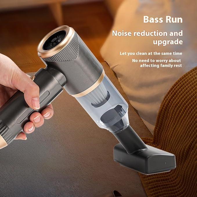5000Pa Powerful Handheld Cordless Vacuum with Accessories Set 4 in 1 Multipurpose for Car Home Office Pet Hair