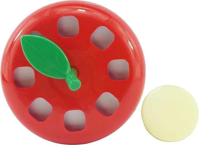 car air freshener Mixed 4 Packs 2X Pure Apple and 2X Honey Apple Scent in Cute Apple Shape Container Best JDM Japan Car Home Office Air Freshener