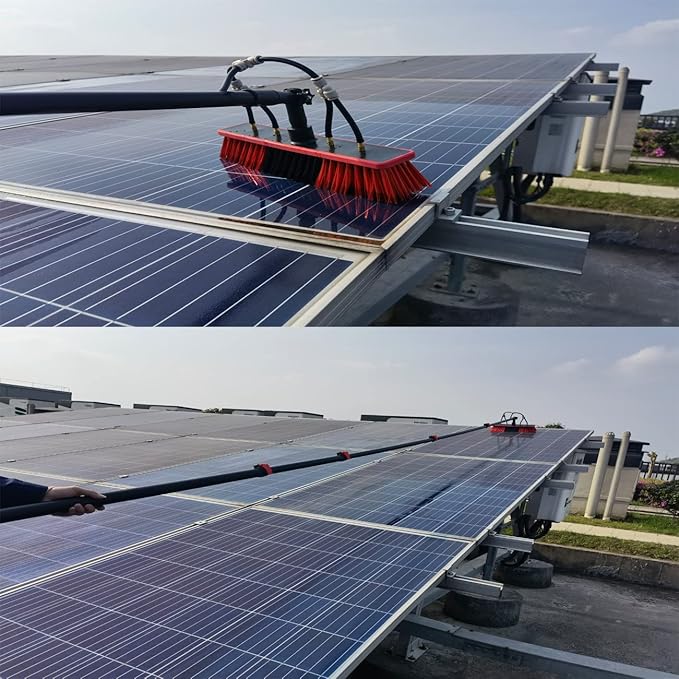 Window Cleaning Pole Window Cleaner Kit 18FT-36FTWater Fed Telescopic BrushEquipment Extension PoleCleaning for Trucks Windows10.8M#36FT