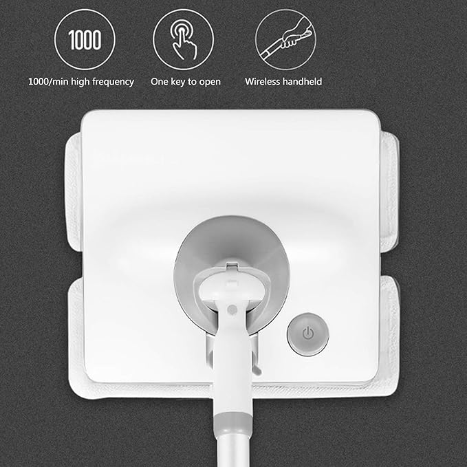 Multifunctional Steam Mop Home Wireless Electric Mop Mopping Machine Cleaning Mopping Machine Convenient Detachable Handheld Steam Cleaner White