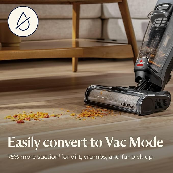 Bissell CrossWave OmniForce Cordless Multi-Surface Hard Floor Cleaner and Mop Wet Dry Vacuum with Dedicated Dry Vacuum Mode 3882