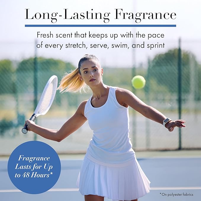 The Laundress Activewear Laundry Detergent 32 Oz Marine Fragrance 4-in-1 Enzyme Blend for Workout Performance Fabrics Fights Sweat Odors &amp Stains USDA Certified Biobased Product (90%)