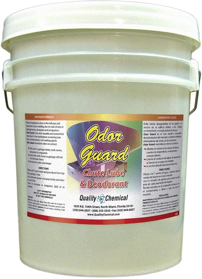 Odor Guard Trash Chute Cleaner &amp Deodorant-5 gallon pail