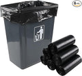 13 Gallon Black Garbage Bags Tall Kitchen Trash Bag 6 Rolls 150 Bags