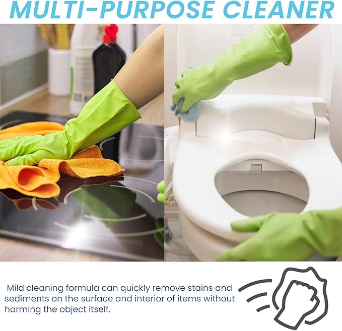 Multi-Purpose Cleaning Tablets For Bathroom Kitchen &amp Stove - Deep Clean Tough Stains &amp Grease(3PCS)