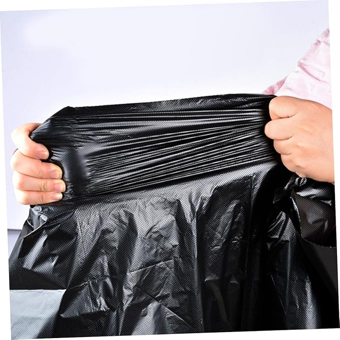 50pcs Large Garbage Bags 80x100cm Heavy Duty Commercial Trash Bags for 100l Bins Outdoor Gardening and Property Maintenance Waste Disposal