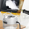 Handheld Steam Cleaner Fast Heating Steam Engine Steamer Cleaner 2500W And1500ml High Pressure High Temperature for Cleaning Home Car Upholstery Kitchen and Bathroom Carpet.