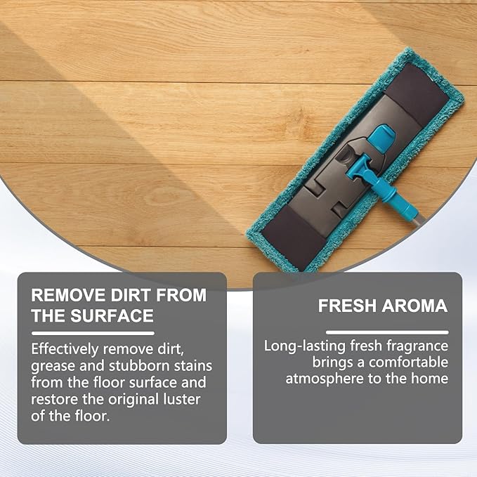 New Brazilian Waves Mop Soap Mop Soap For Floor Cleaning MopSoap Brazilian Wave Multisurface Bathroom &amp Kitchen Cleaner Supplies (2pcs*120ML)