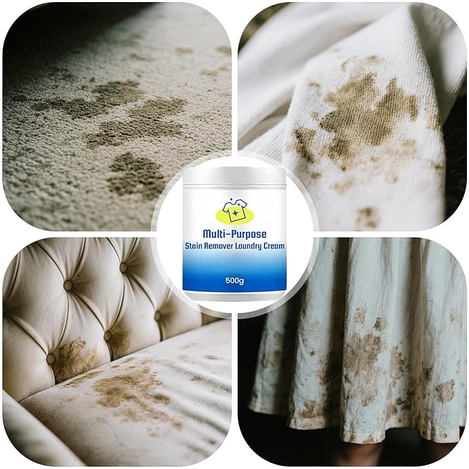 Laundry Stain Remover | 100g Stains Cleaner | Oil Cleaner Cream For Family Home Picnic Barbecues Outdoor