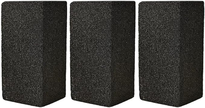 Grill Griddle Cleaning Brick Block Ecological Barbecue Removing Stains Stone 3PCS