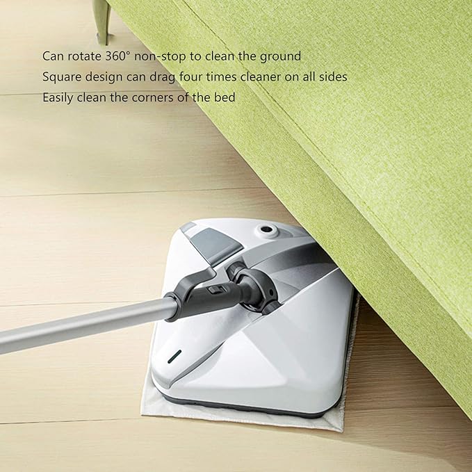 Household Steam Mop Handheld Cleaner Vertical Multi-Purpose Carpet Floor Cleaner Hard Floor And Area Carpet Carpet Rack White