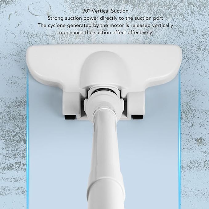 Hyuduo Cordless Stick Vacuum Cleaner 4000Pa Suction 120W 20 Min Runtime Rechargeable Handheld with HEPA Filtration 5 Attachments for Pet Hair Hard Floors Cars