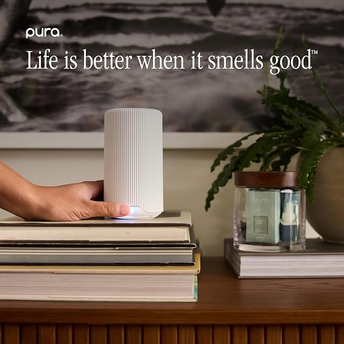 Pura &amp Malala Home Scent Refill - Smart Home Air Diffuser - Hours of Luxury Fragrance per Refill - Clean &amp Safe Pura Diffuser Refills - Tanzania: Heart on Fire (2 Pack)