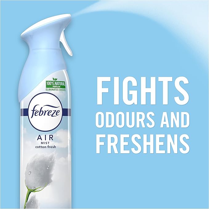 Febreze Unstoppables Fresh Aerosol 300 ml Pack of 6