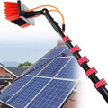 Water Fed Telescopic Brush Cleaning Photovoltaic and Solar Panels Window Cleaning Brush Equipment Cleaning Photovoltaic and Solar Panels30CM-12FT/3.6M