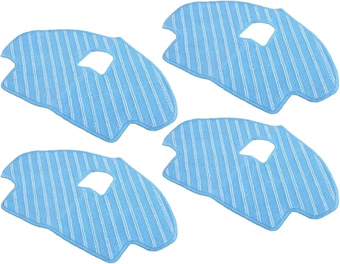 Carbon Filter Mop Cloth Spare Parts Soft Texture Vacuum Cleaner Cleaning Pad High Water Absorption Compatible for Ozmo 610 Robotic Vacuum