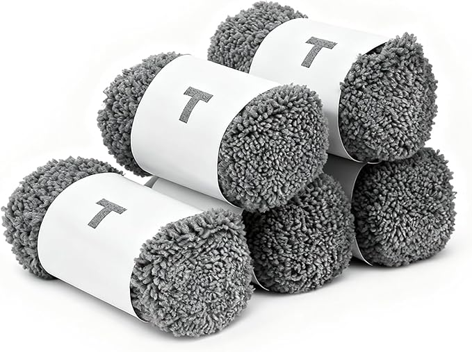 10 Pieces Microfiber Replacement Pads for X1 Window Cleaners Reusable Machine Washable