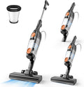 Vazone R6X Corded Stick Vacuum Cleaners for Home 20Kpa Powerful Suction Stick Vacuum with 16Ft Cord 2 in 1 Lightweight Handheld Vacuum Cleaner for Hardwood Floor Pet Hair