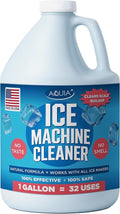 Ice Machine Cleaner and Descaler Gallon | Ice Maker Cleaner for All Brands Opal Scotsman Manitowoc Affresh etc. Countertop Icemaker Cleaners Solution | Icemaker Cleaners and Descaler 100% Active!