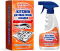 Kitchen Spray Cleaner Removes Grease &amp Stubborn Grime For Stoves &amp Range Hoods Easy To Use(2PCS)