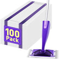 Mop Pads Refills Compatible with WetJet Mop Disposable Mop Pads for Hardwood Floors Tile Laminate &amp Multi-Surface Cleaning 100 Pack