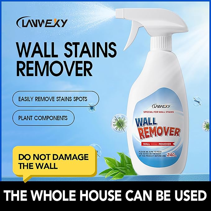 LANWEXY-Highly Effective Removal SprayWall Cleaner Spray-Bathroom Foam Cleaner for ShowerWallCeilingWoodKitchensTileKiller with Prevention Inhibitor-3 bottles