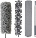 Retractable Duster Extendable &amp Flexible Cleaning Tool 46x10x9cm Microfiber Mop Household Dust Collector Lightweight and Easy to Maneuver with A Comfortable Grip Handle for Home