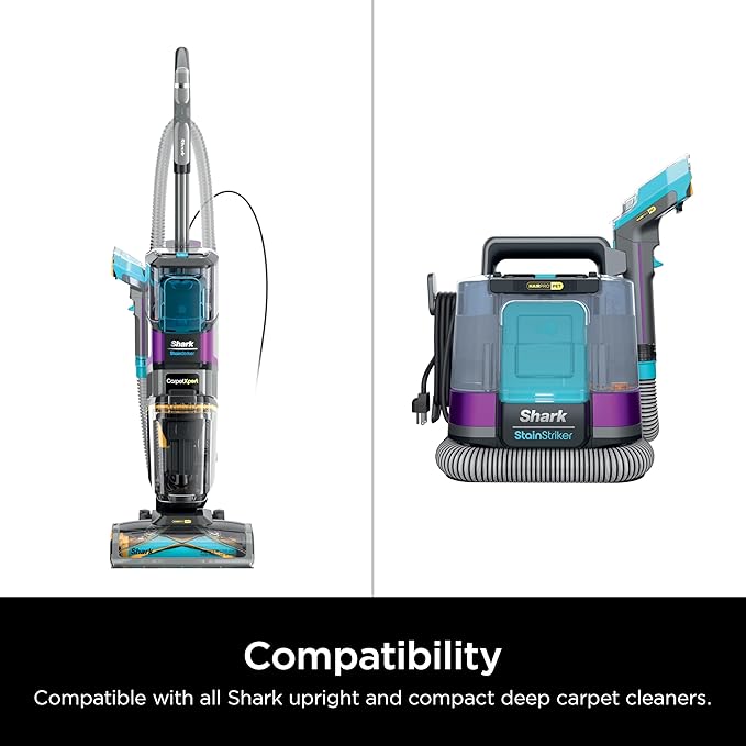 Shark CarpetXpert Deep Clean Pro Formula for All Shark Upright &amp Portable Carpet Cleaners Formulated for all Carpets Upholstery &amp Area Rugs Eliminates Tough Pet Messes and Odors 48oz EXCM