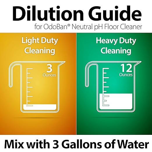 OdoBan Pet Solutions No Rinse Neutral pH Floor Cleaner Concentrate 3 Gallons Splash O' Citrus Scent