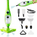 H2O X5 Dual Blast Steam Mop &amp Handheld Steam Cleaner | 5-in-1 Floor Steamer | Forward-Blast Mop Head for Edges &amp Tough Messes | Hardwood Tile &amp Laminate Cleaner