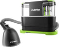 EUREKA Portable Carpet and Upholstery Cleaner Spot Cleaner for Pets Stain Remover for Carpet Area Rugs Upholstery Coaches and Car 50.7oz Large Water Tank NEY101GR with Cleaning Formula Green