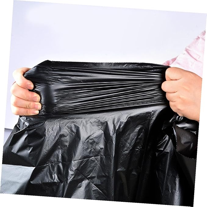 50pcs Large Garbage Bags 80x100cm Heavy Duty Trash Bags for 100l Bins Outdoor Commercial Gardening Sanitary Use