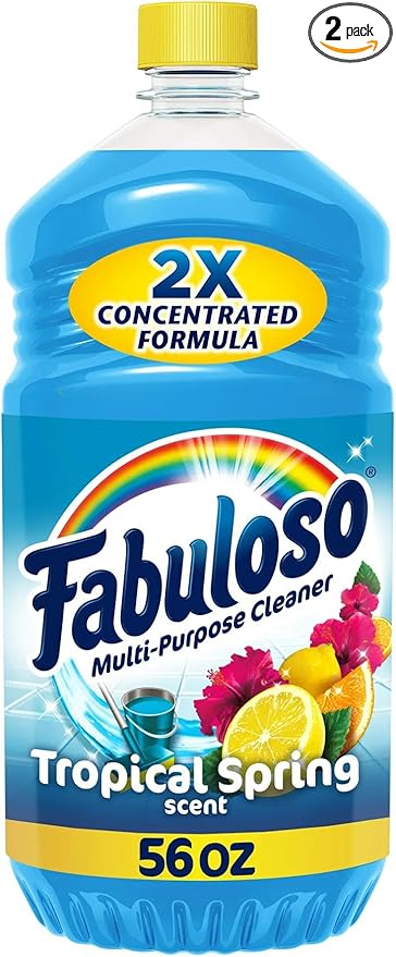 Fabuloso All Purpose Cleaner 56oz Tropical Spring Pack of 2