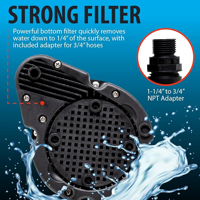 DrainX Tankless Water Heater Flushing Kit Includes Submersible Pump Hoses Liquid Descaler Solution and Measuring Bucket