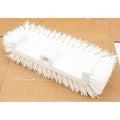 SPARTA Multi-Level Tile Scrub Brush 12 Wide Brush Head Heavy-Duty Tile Cleaning Brush with End Bristles for Commercial Tiles Tubs and Floor Plastic 12 Inches White