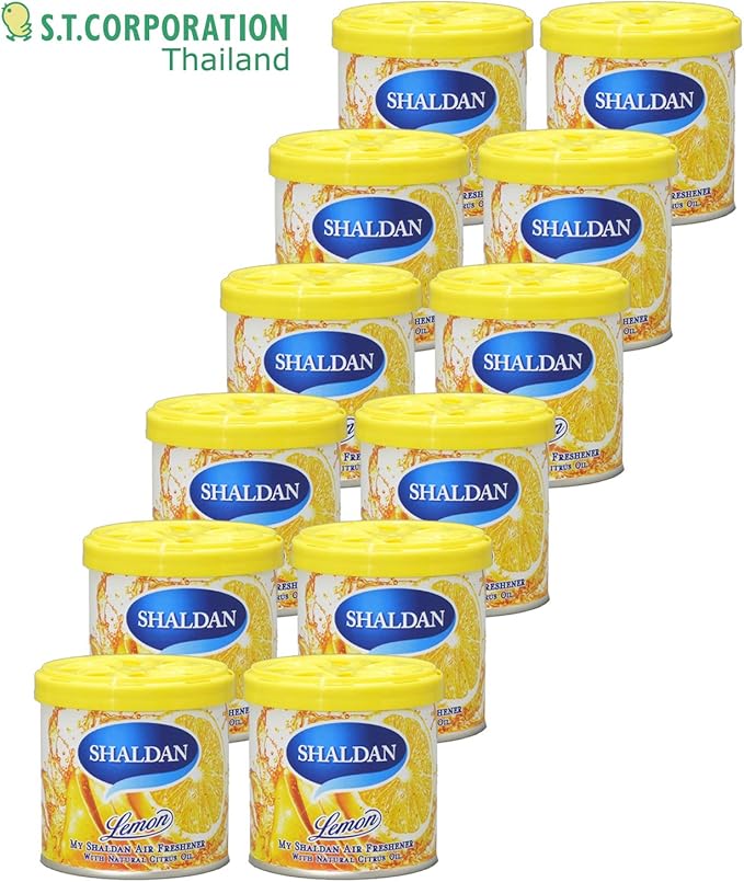 My Shaldan Air Freshener Lemon Scent (D41LE) - QTY. 12 Cans/Per BOX