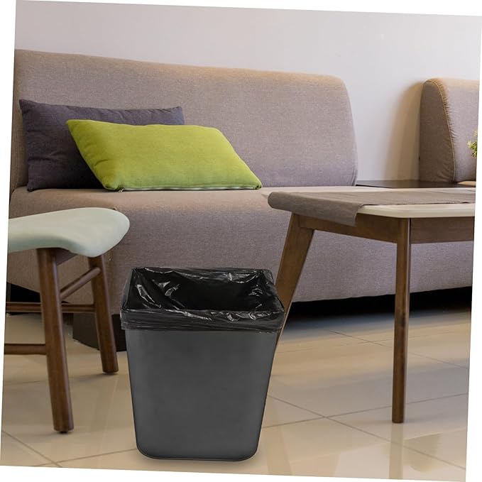 NOLITOY 25pcs Heavy Duty Trash Bags Thickened Mil Large Capacity Garbage Liners for Bathroom Kitchen Bedroom Waste Disposal