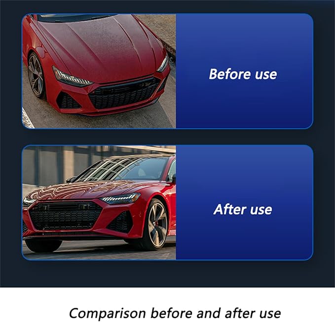 VIED Emulsion Glass Clean Remover Car Coating Spray Oil Film Emulsion Glass Cleaner Quick Effect Coating Agent (2 pcs Style B)