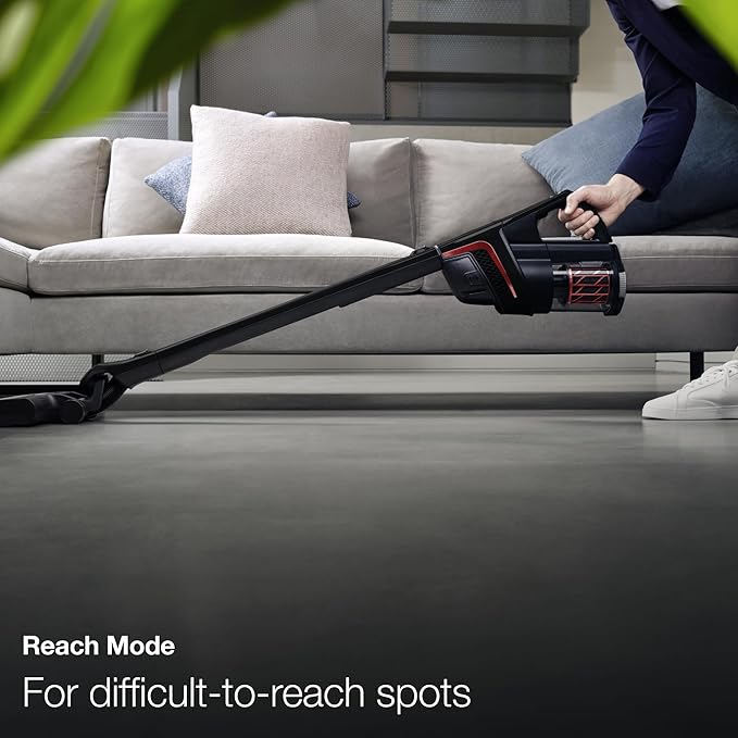 Miele Triflex HX1 Plus Cordless Stick Vacuum Cleaner 60 min runtime Obsidian Black / Red