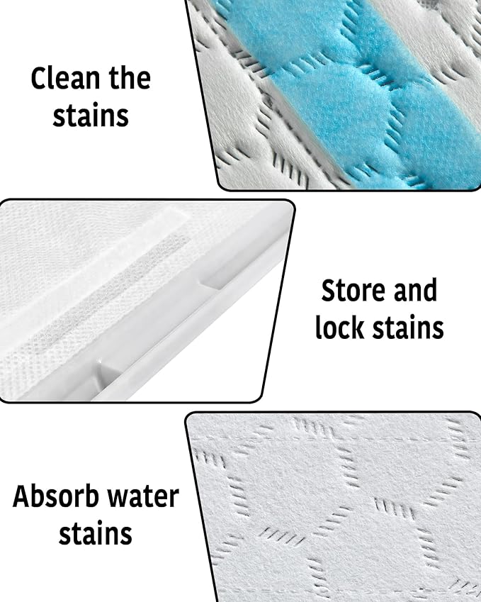 Disposable Replacement Pads for Hard Floor Cleaning 10pack Compatible with Shark Vacmop VM252 VM250 VM200 VMP30 sharkvac mop vac Refills