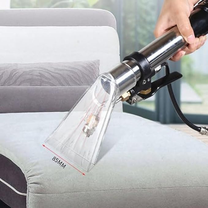 1034w Commercial Carpet Cleaning Machine 2 in 1 Carpet Spraying Floor Brush Cleaner Extractor Vacuum Washing Machine 2 Independent Water Tanks for Sewage and Clean Water 30L