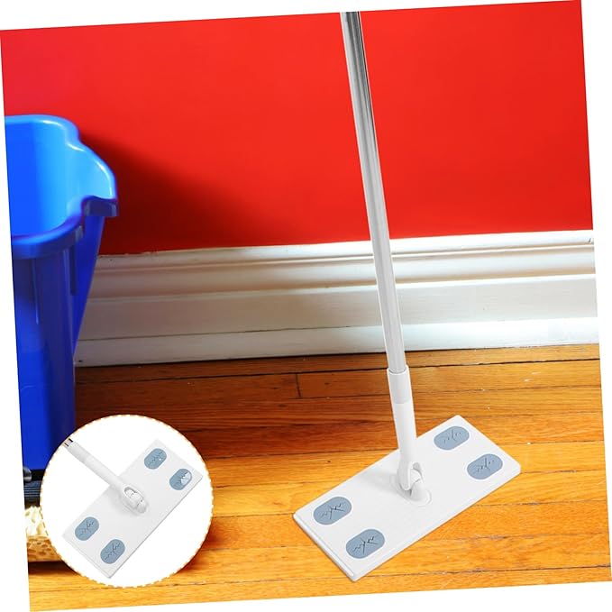 Detachable Flat Dust Mop Washable Replacement Cloth – Convenient Household Cleaning Mop for Easy Dusting and Floor Maintenance