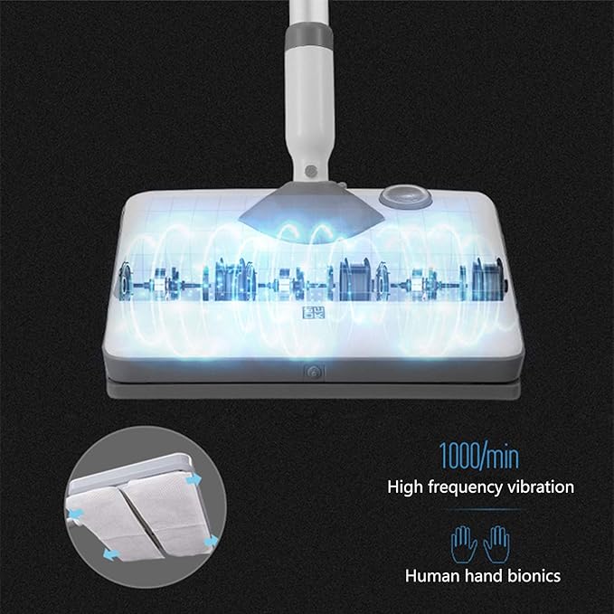 Multifunctional Steam Mop Home Wireless Electric Mop Mopping Machine Cleaning Mopping Machine Convenient Detachable Handheld Steam Cleaner White