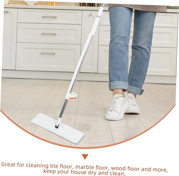 Microfiber Cleaning Mop with Reusable Pads Wet Dry Mop for Efficient Floor and Wall Cleaning Durable Handle Rotating Head