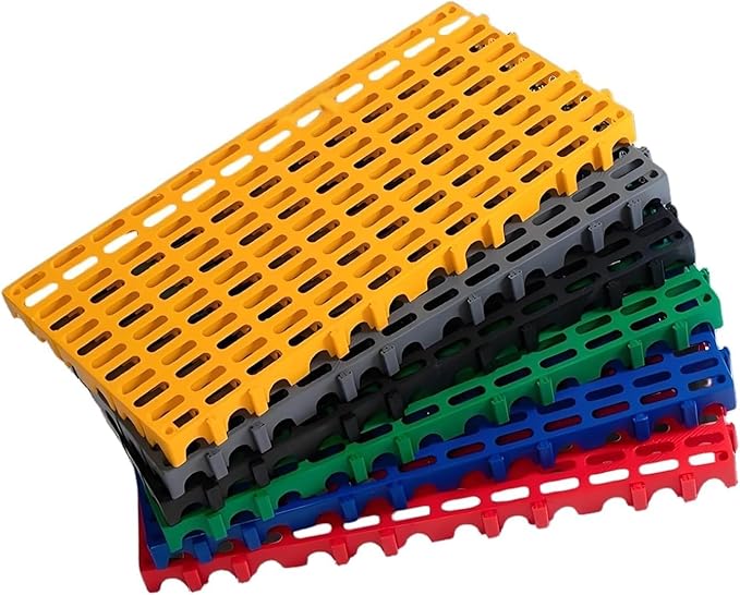 Trench Drainage GrateDrain Covers OutdoorDrainable Interlocking Floor Tile Modular Tiles 40x80x5cm Multicolor Pack Of 4(Green)