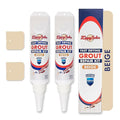 Tile Grout Repair Kit 2 Pack Grout Filler Restore &amp Renew Tile Joints Line Fast Drying Tile Grout Paint Squeeze Tube for Bathroom Shower Kitchen Floor Waterproof (17.6 oz Beige)