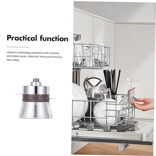 60w Cleaning Transducer for Dishwashers Multi-Material Cleaner for Household Restaurant and Hotel Use Water Saving and Efficient Dish Cleaning